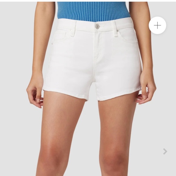 Hudson Jeans White Jean Shorts - Picture 1 of 15